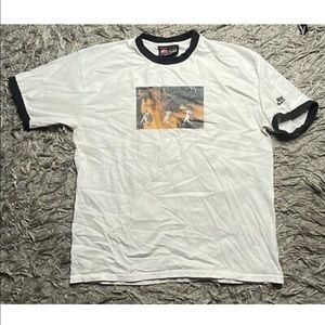 Vintage Nike MLB Made In Usa Swoosh T-Shirt 2005 White MLB.